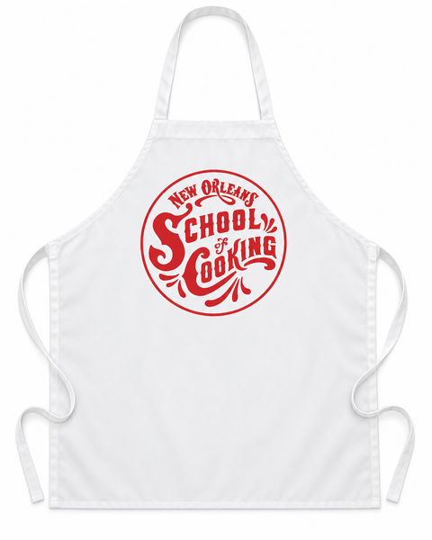 45th Anniversary Collection-Red Retro Logo Apron