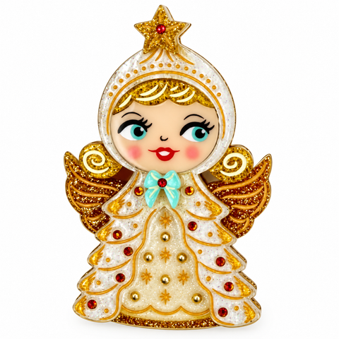 Heavenly Holiday Brooch