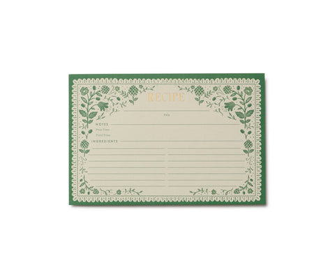 Artichoke Recipe Cards