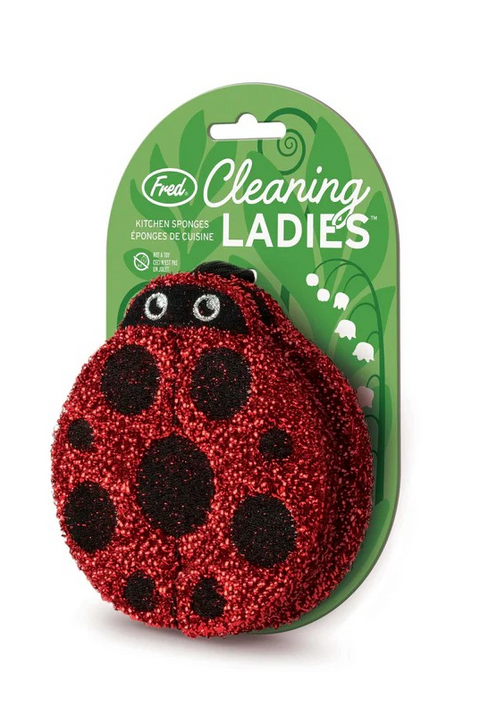 Cleaning Ladybug Sponges