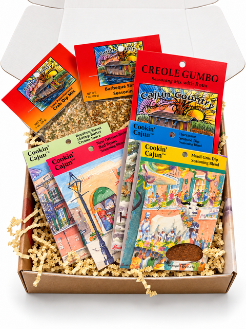 Cajun Seasoning Gift Box