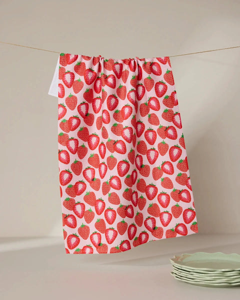 So Many Strawberries Towel