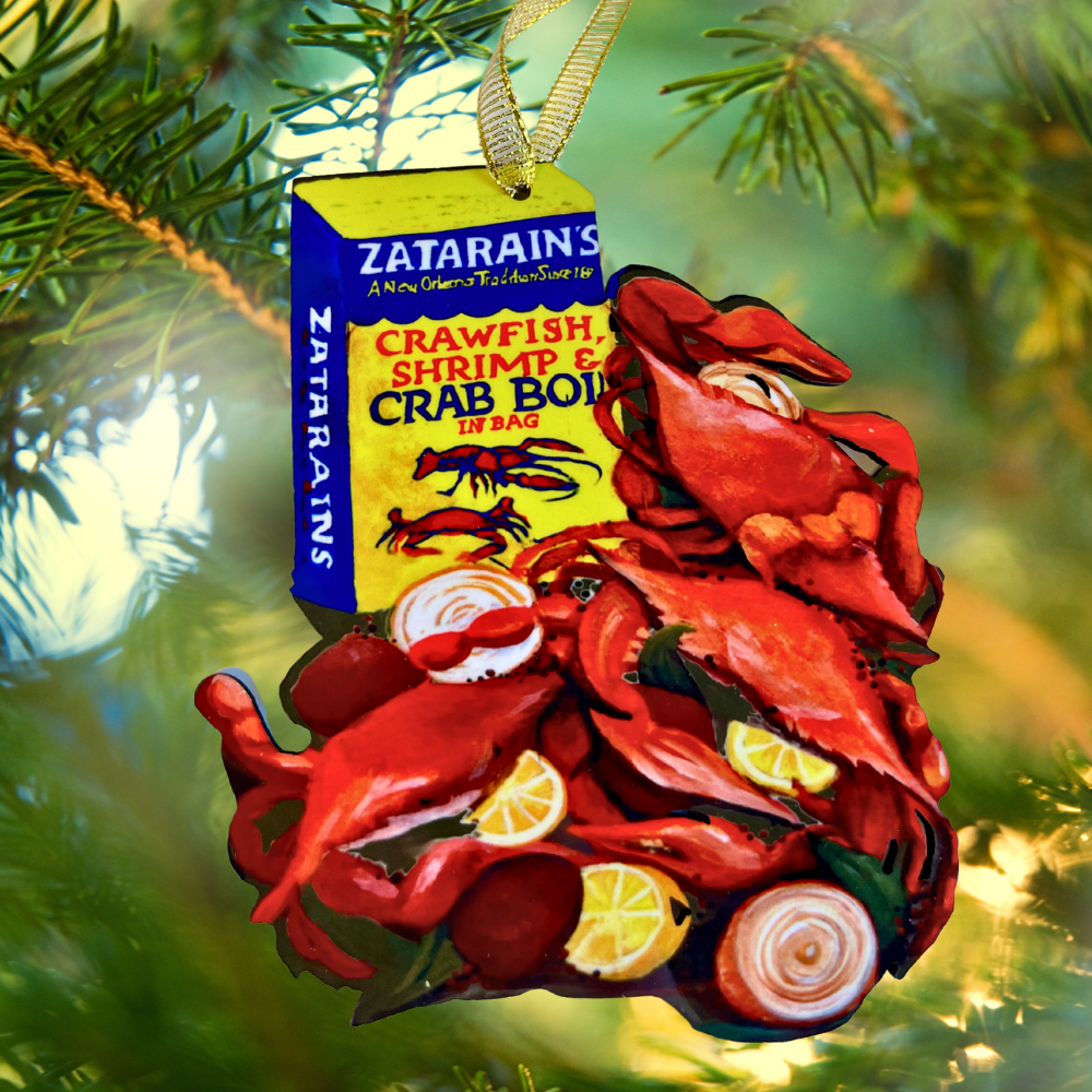 Louisiana Crab Boil Ornament