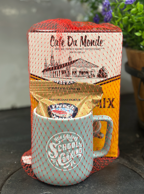 Class Pack: Coffee and Beignets (Blue Mug)