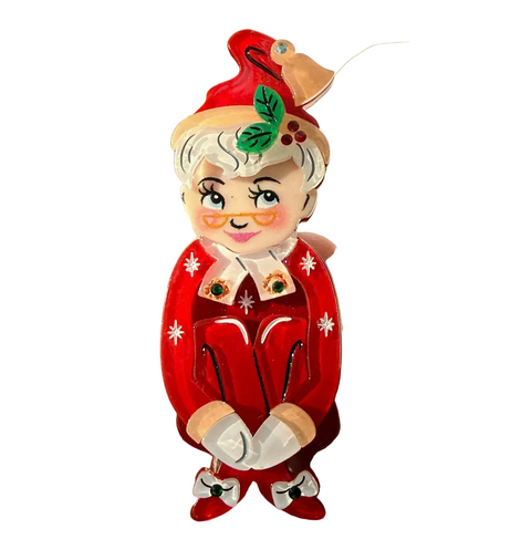 Mary Kitschmas Brooch