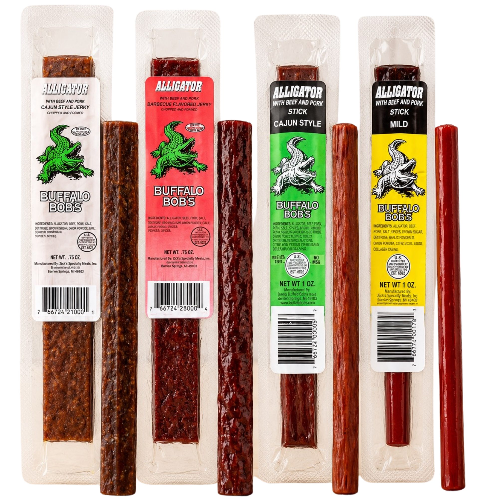 Buffalo Bob's Alligator Meat Snacks – New Orleans School of Cooking