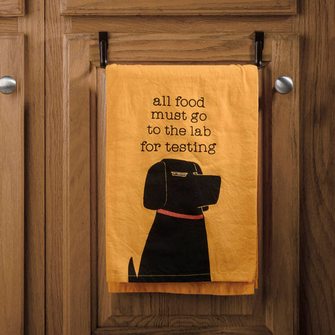 All Food To The Lab For Testing Kitchen Towel