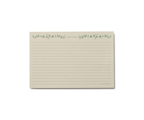 Artichoke Recipe Cards