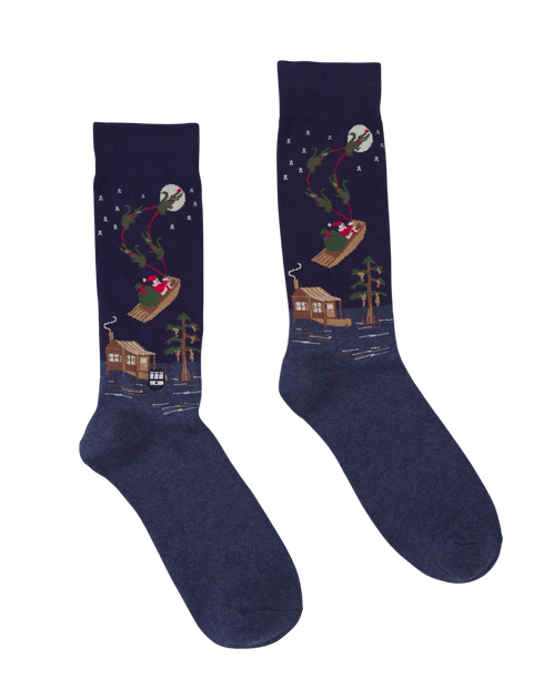 Cajun Christmas Socks