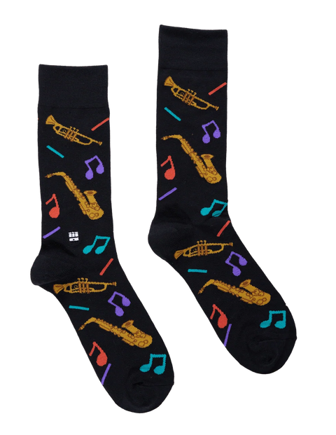 Jazz Socks Black