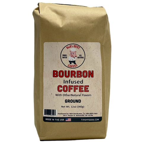 Bourbon Infused Ground Coffee