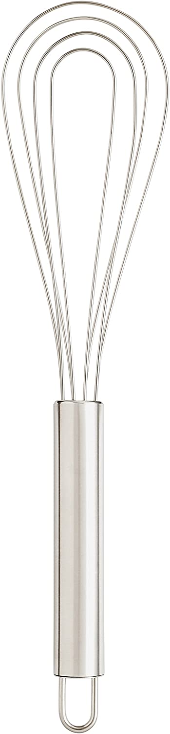 Mrs. Anderson's Baking Flat Roux Whisk, 10.75-Inches, Stainless
