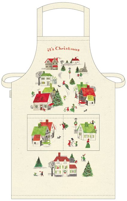 Popular Christmas Vintage Apron