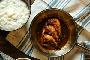 BBQ Shrimp and Grits