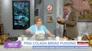 Pina Colada Bread Pudding