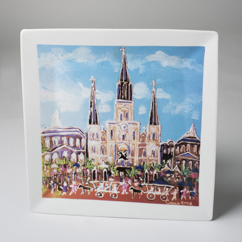 St. Louis Cathedral Platter