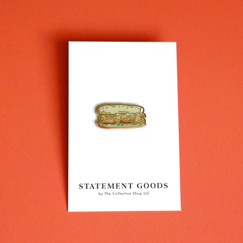 Po-Boy Enamel Pin