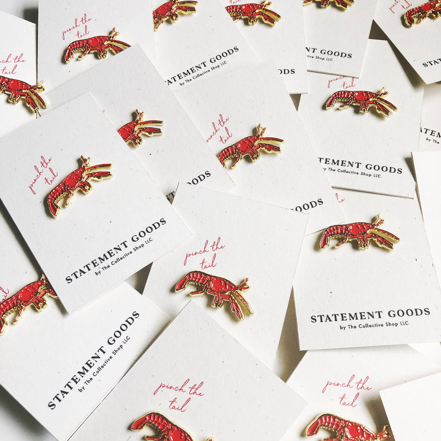 Crawfish - Enamel Pin