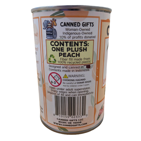 Lucy the Canned Peach