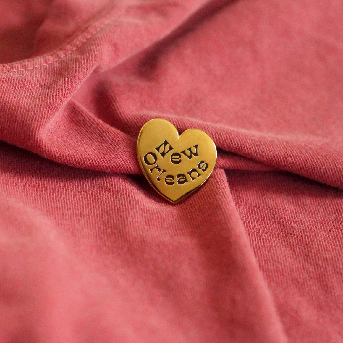 New Orleans Heart - Enamel Pin