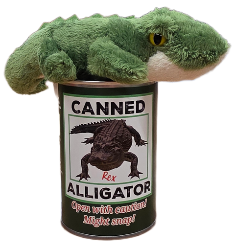 Rex the Canned Alligator