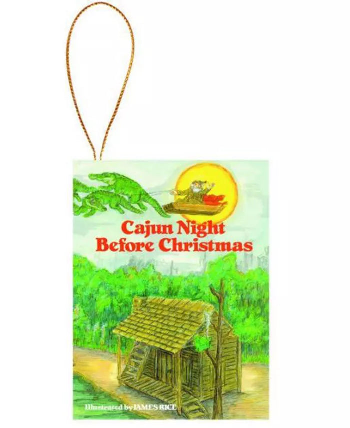 Cajun Night Before Christmas Ornament