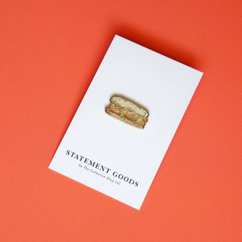 Po-Boy Enamel Pin