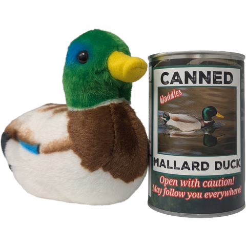 Waddles the Canned Mallard Duck