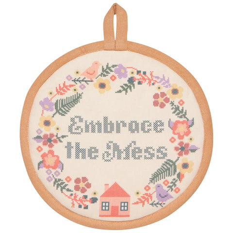 Kitsch Stitch Pot Holder