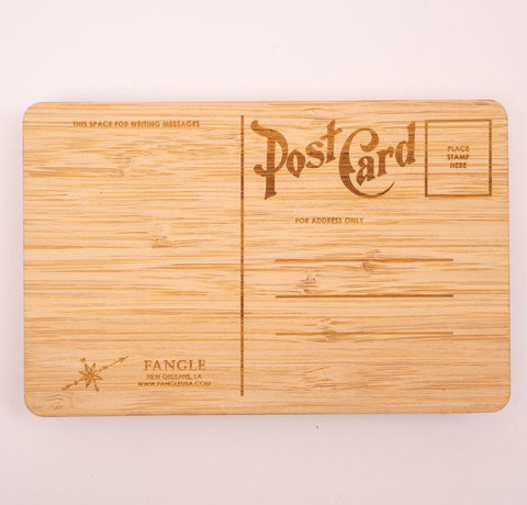 Greetings From Louisiana Wooden Postcard