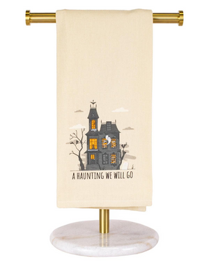 A Haunting We Will Go Hand Towel