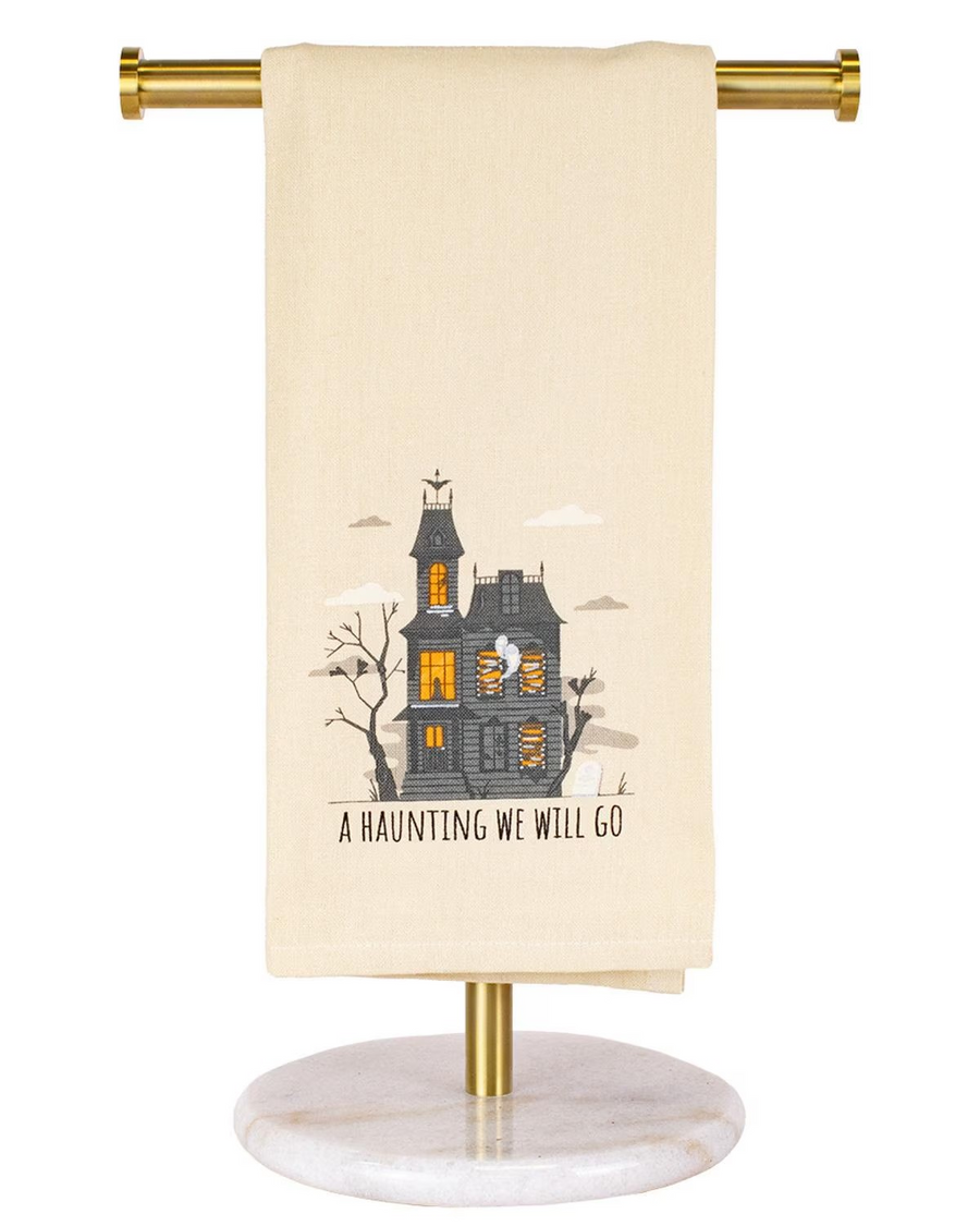 A Haunting We Will Go Hand Towel