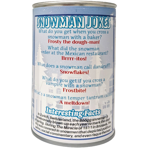 Mike the Canned Snowman