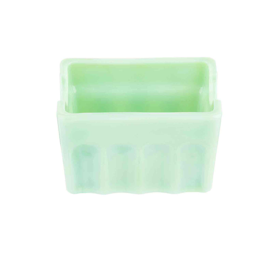 Jadeite Glass Collection Sugar Packet Holder