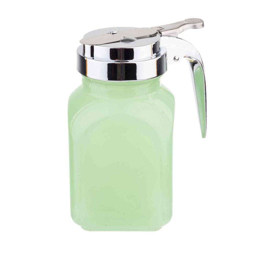 Jadeite Glass Collection 6 oz Syrup Dispenser