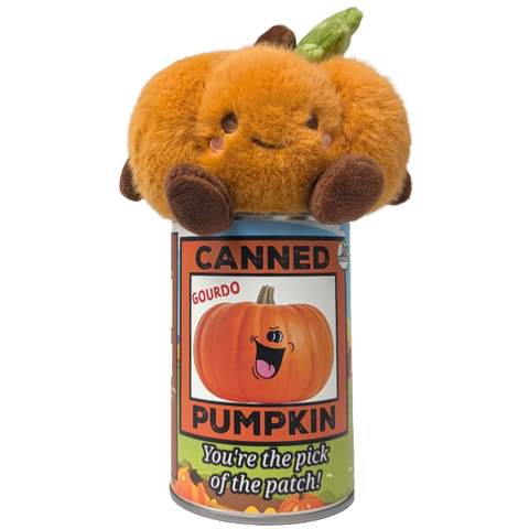 Gourdo the Canned Pumpkin