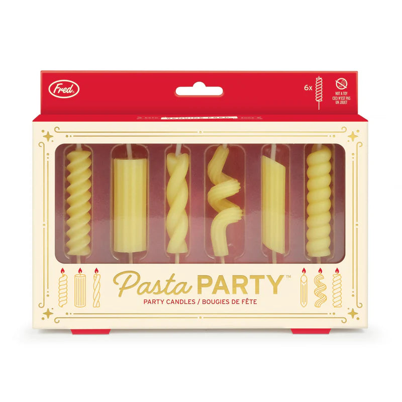 Pasta Party Candles