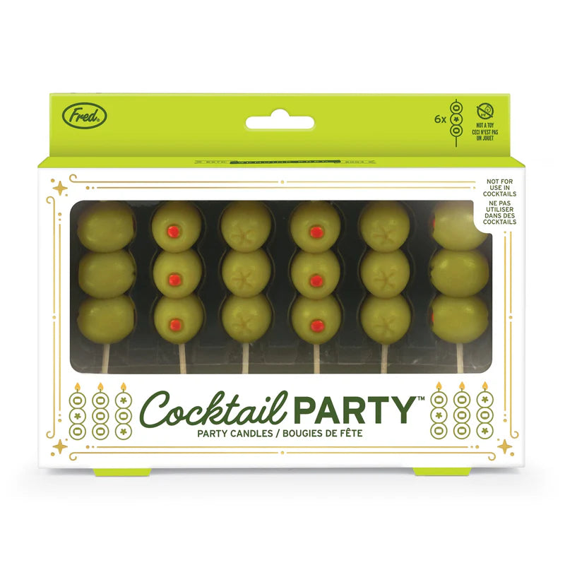 Cocktail Party-Olive Candles
