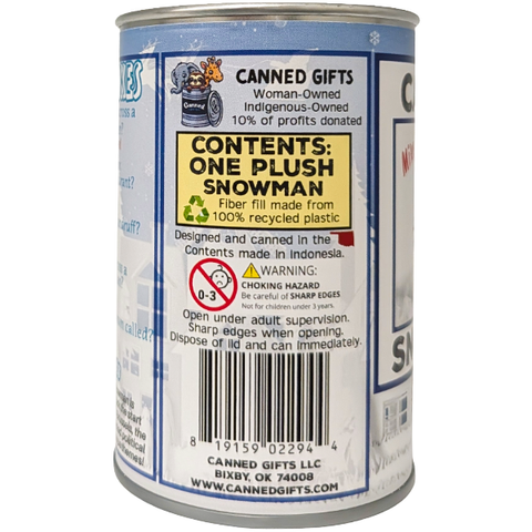 Mike the Canned Snowman