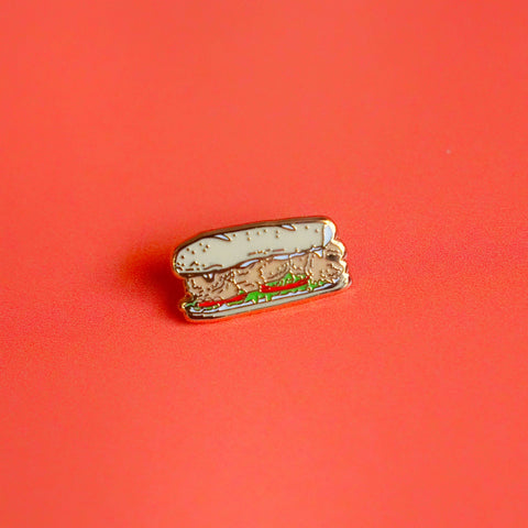 Po-Boy Enamel Pin