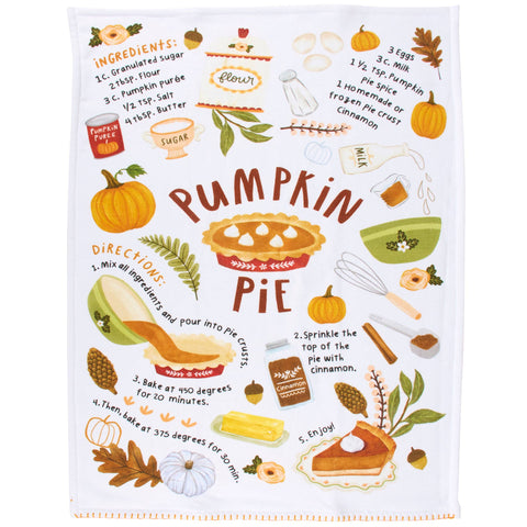 Pumpkin Pie Kitchen Towel