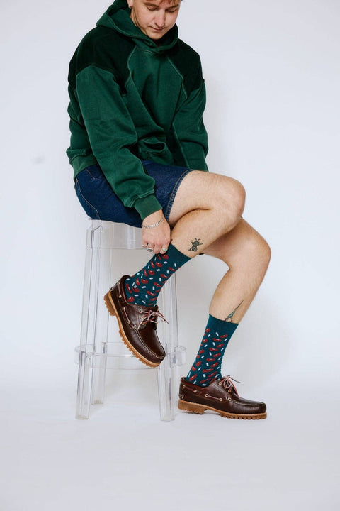 Red Beans Socks
