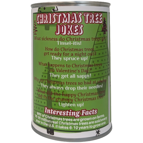 Spruce the Canned Christmas Tree - Plush in Can w/Jokes: Pop Top Lid