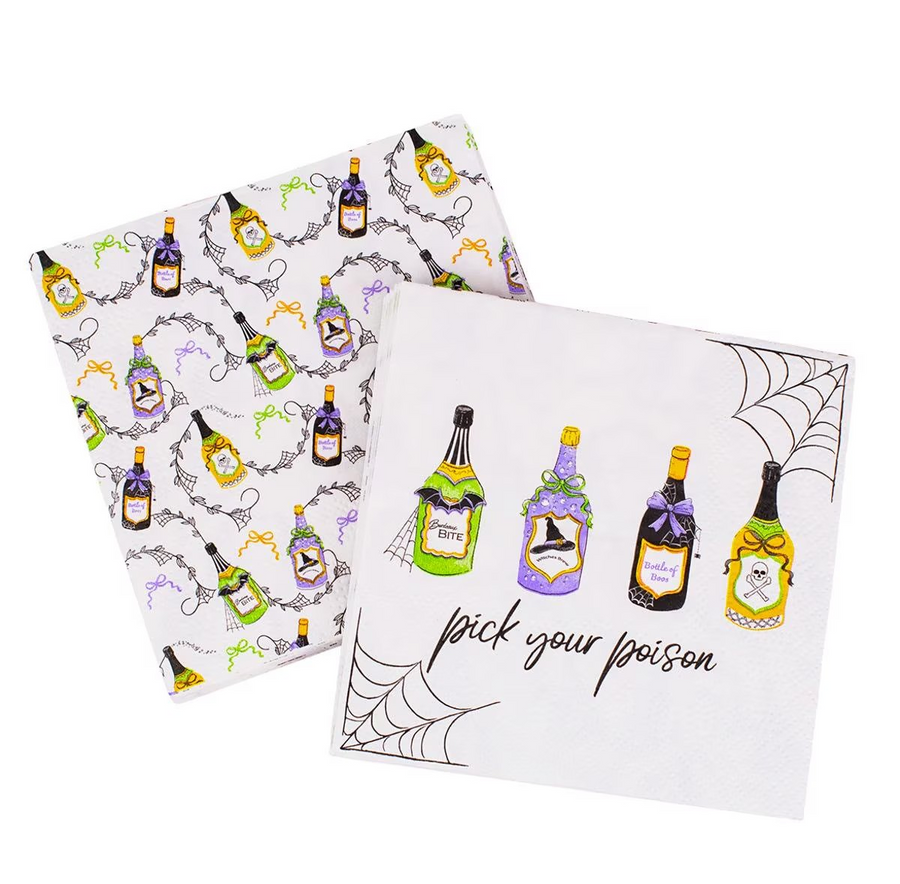 Pick Your Poison Cocktail Napkins (pack of 20)