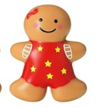 Gingerbread Boy and Girl Squishy Set