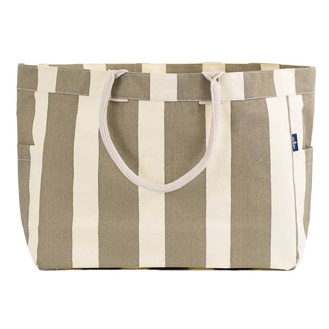 Cabana Stripe Durham Tote   Natural/Natural   17.5x13.5x6
