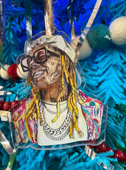 Lil Wayne Acrylic Ornament