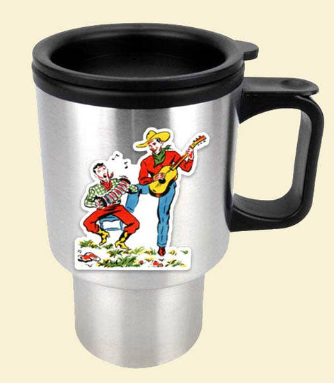 Singing Cowboys Retro Sticker