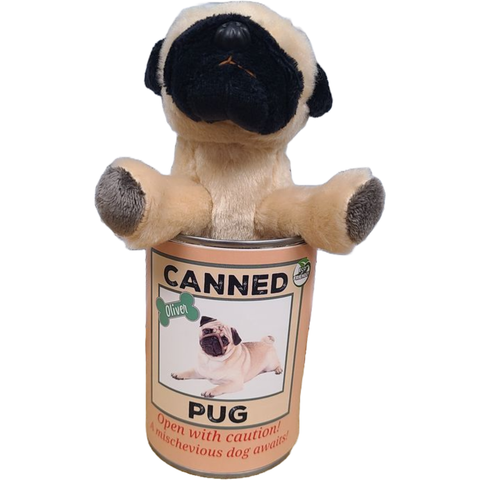 Canned Pug Dog