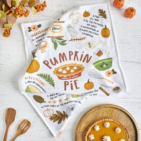 Pumpkin Pie Kitchen Towel